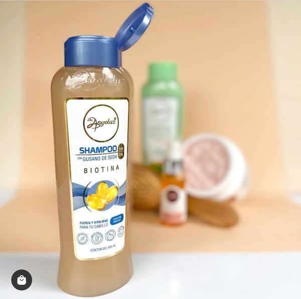 Shampoo de Gusano de Seda