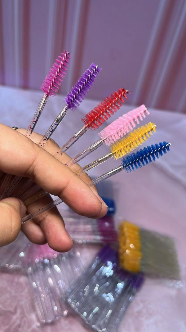 CEPILLO PARA PESTAÑAS ESCARCHADO X50