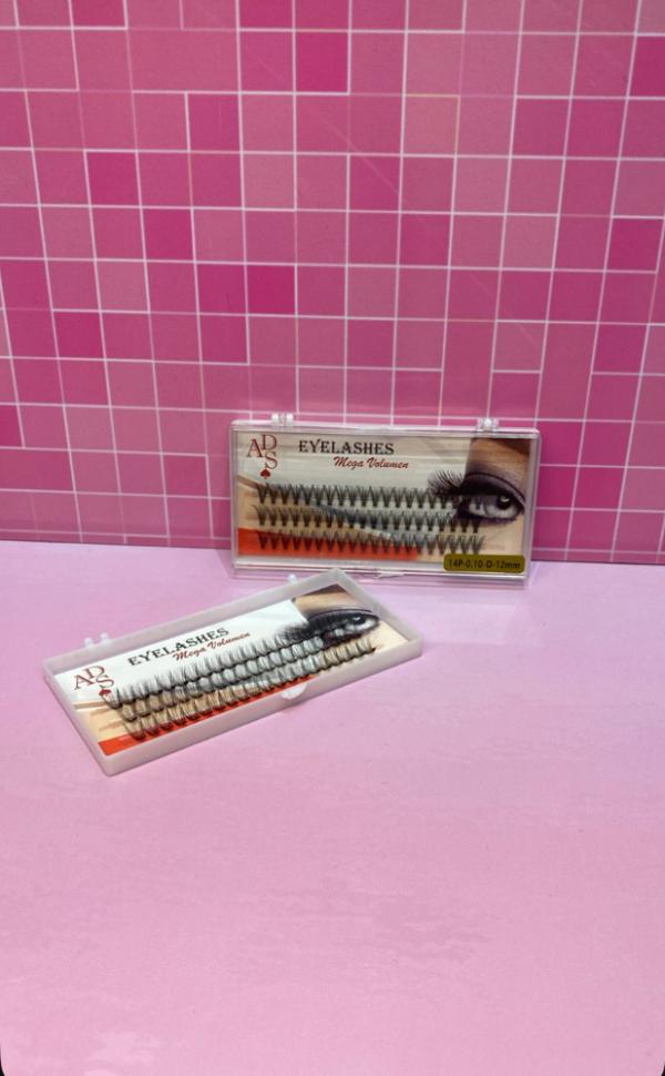 PESTAÑAS 12MM MEGA VOLUMEN ADS