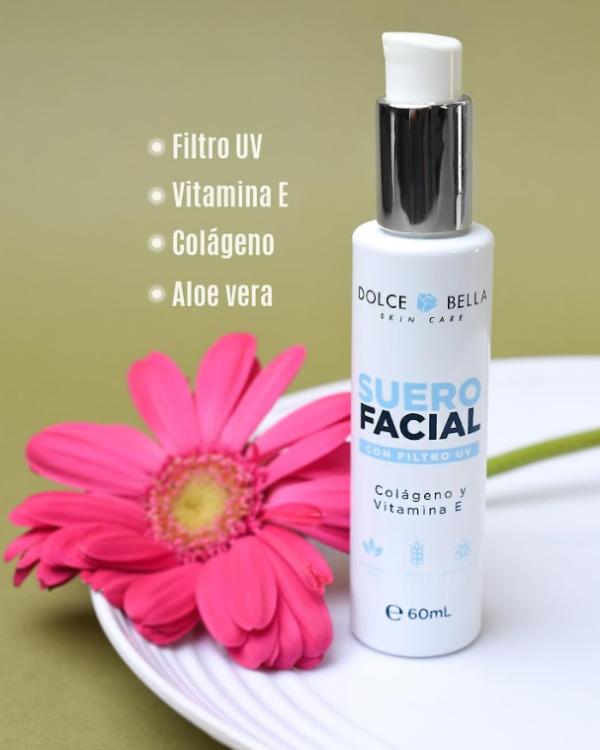 SUERO FACIAL UV COLAGENO Y VIT E DOLCE BELLA