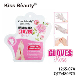 MASCARILLA MANOS ROSAS 1265-07A KISS BEUATY