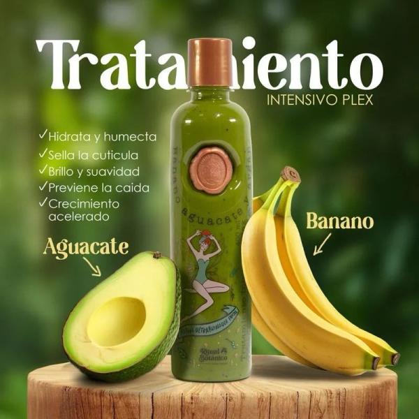 TRATAMIENTO PLEX BANANO 400 ML RITUAL BOTANICO