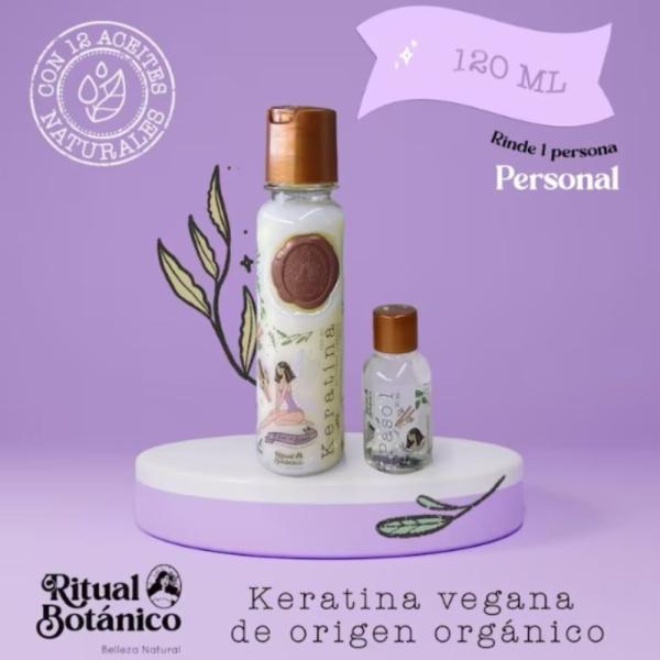KERATINA 120 ML  RITUAL BOTANICO