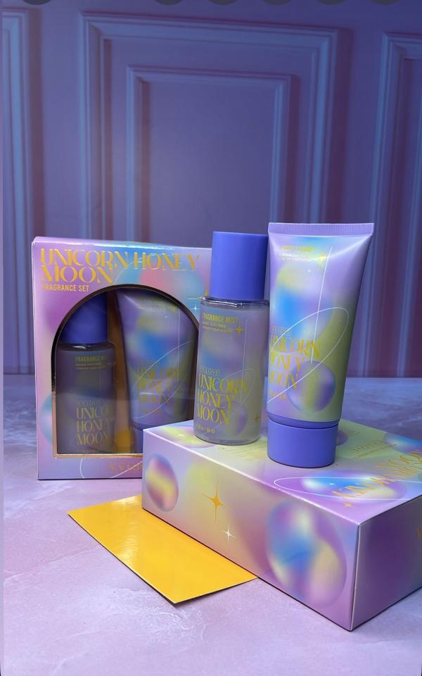 ESTUCHE COLONIA Y CREMA UNICORN HONEY