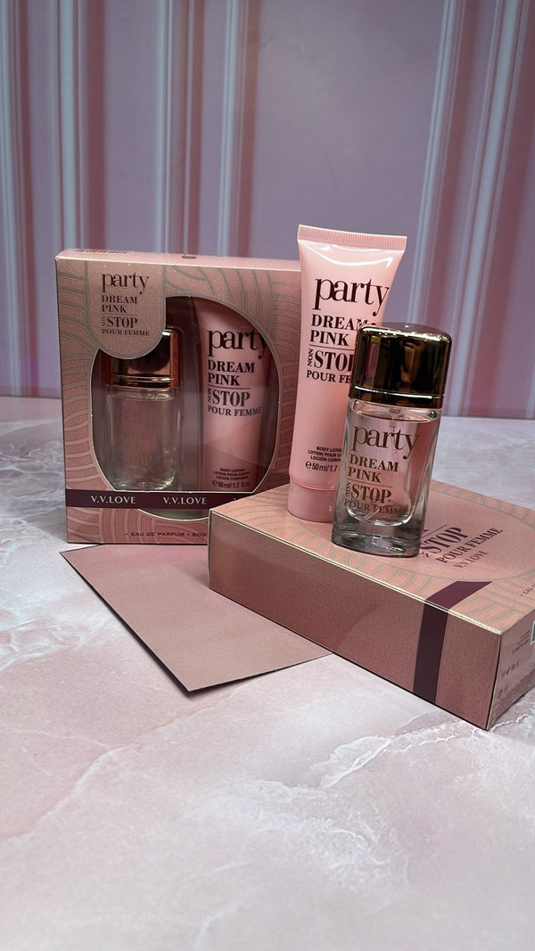 ESTUCHE COLONIA Y CREMA PARTY DREAM