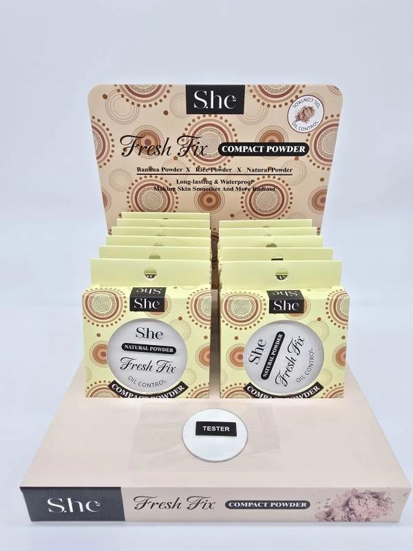 POLVO NATURAL COMPACTO CP1058 SHE