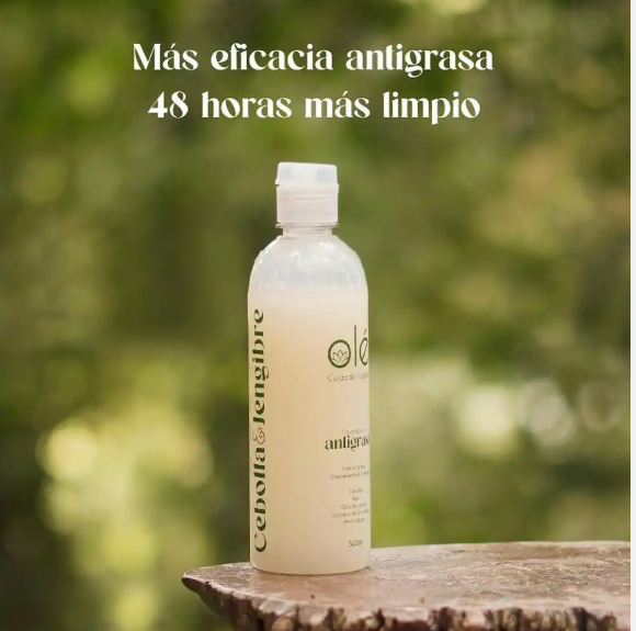 SHAMPOO ANTIGRASA CEBOLLA Y APIO OLE