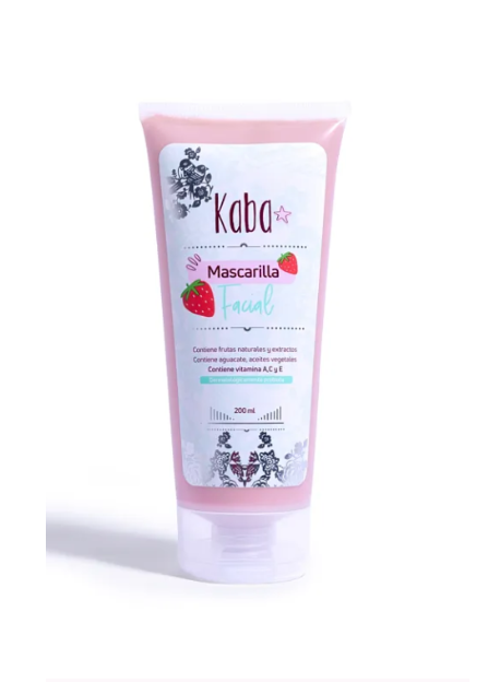 MASCARILLA FACIAL FRUTOS ROJOS 200 ML KABA