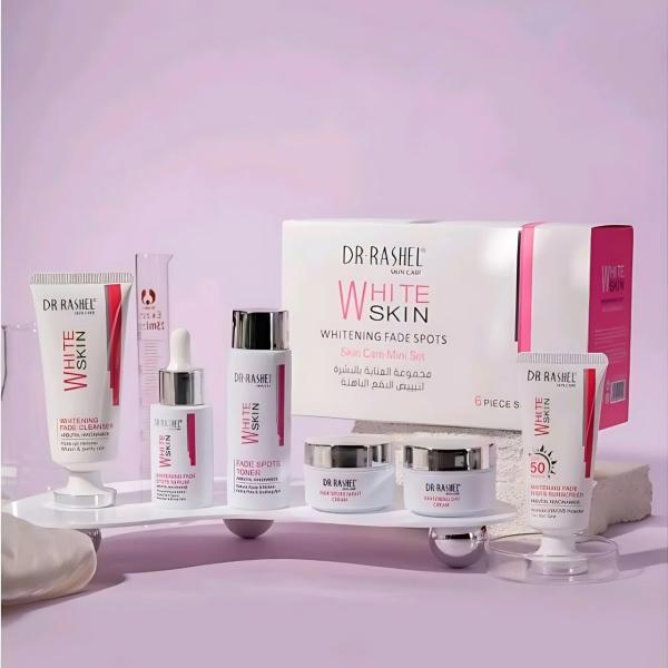 MINI SET CUIDADO FACIAL WHITE SKIN  DR RASHEL DRL-1848