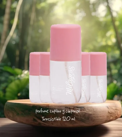 PERFUME CAPILAR IRRESISTIBLE 120 ML MILAGROS