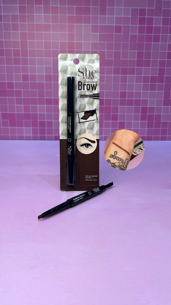 LAPIZ DE CEJAS EB01DB SHE DARK BROWN