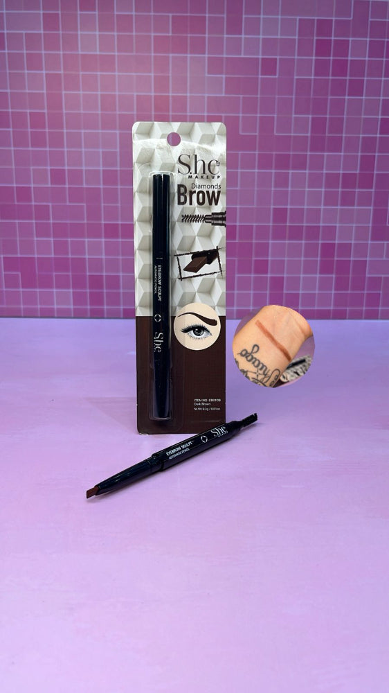 LAPIZ DE CEJAS EB01BR BROWN SHE