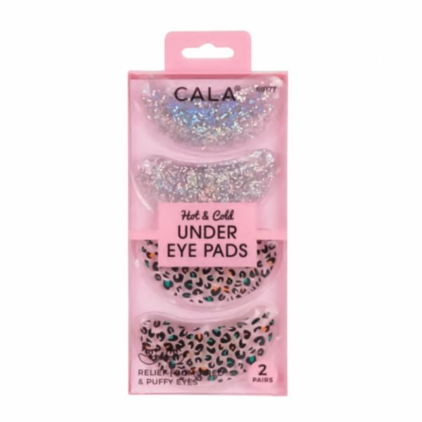 EYE PADS X2 GLITTER Y ANIMAL PRINT CALA 69177